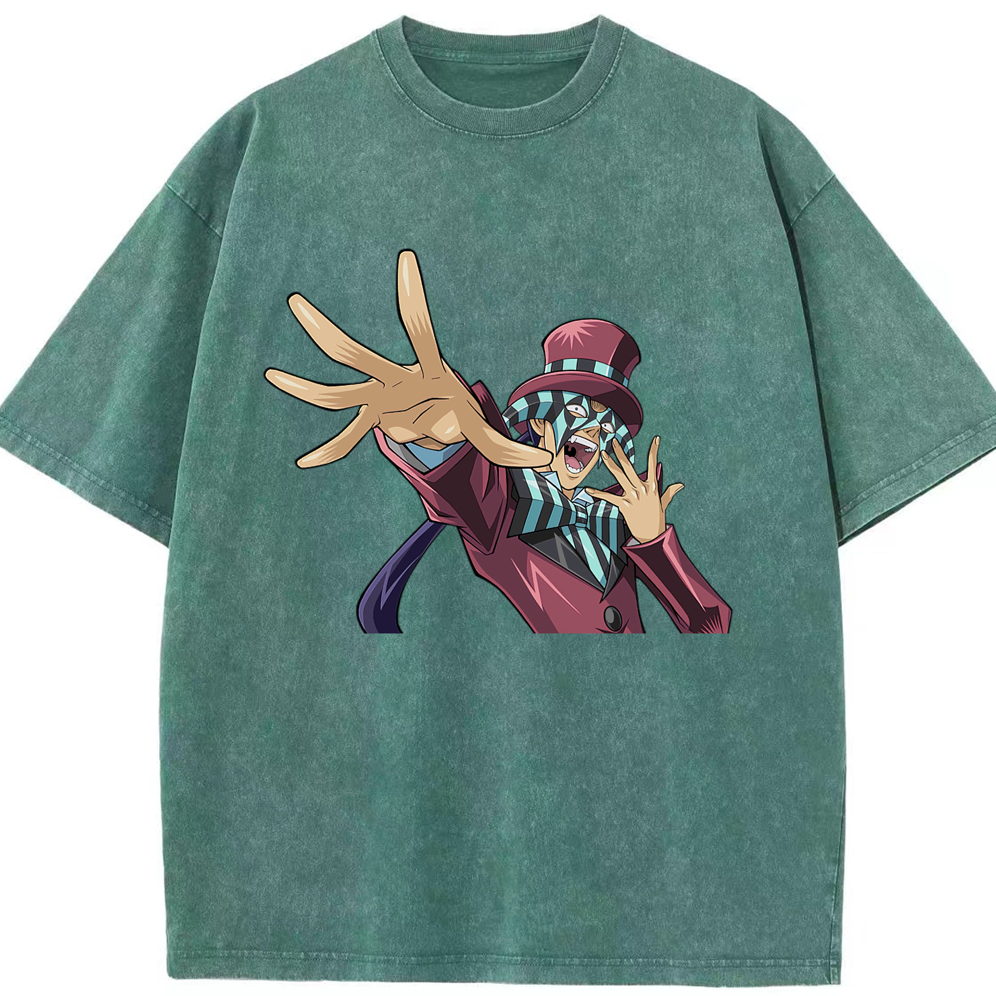 （画像用） 遊☆戯☆王 Yu-Gi-Oh! 綿100% ヴィンテージ風 半袖Tシャツ（フロントプリント）